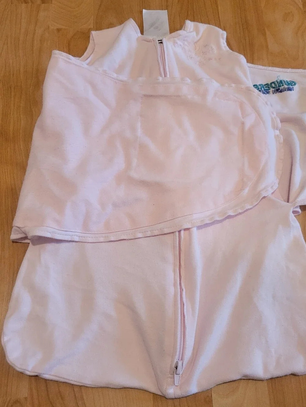 Halo Sleep Sack Swaddle Pink 100% Cotton Size Newborn 0-3 Months